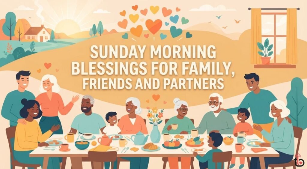 Sunday Morning Blessings for Family, Friends and Partners