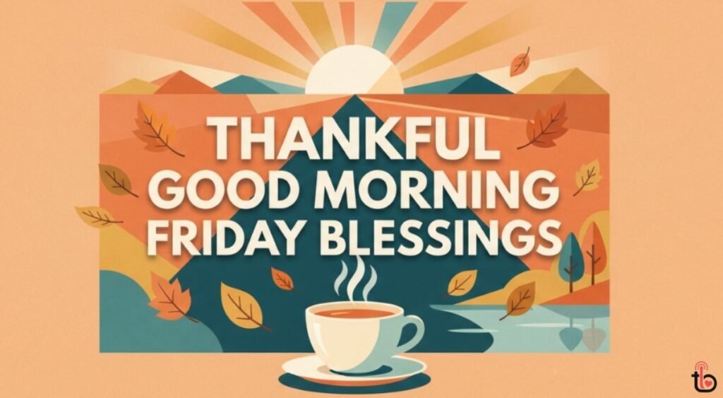 Thankful Good Morning Friday Blessings