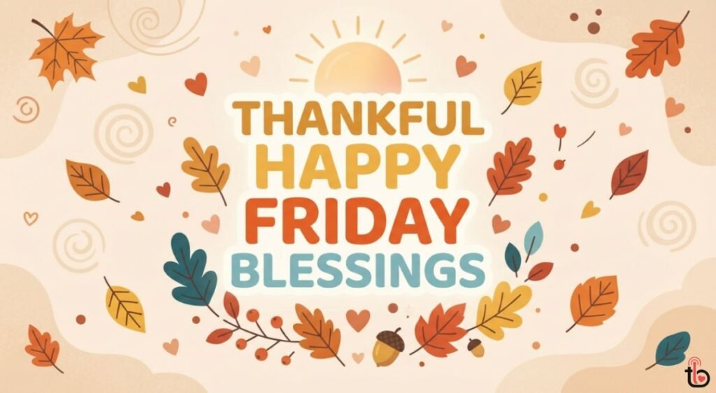 Thankful Happy Friday Blessings