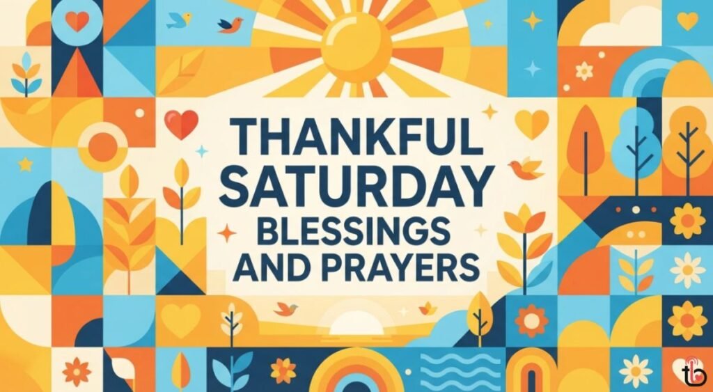 Thankful Saturday Blessings and Prayers