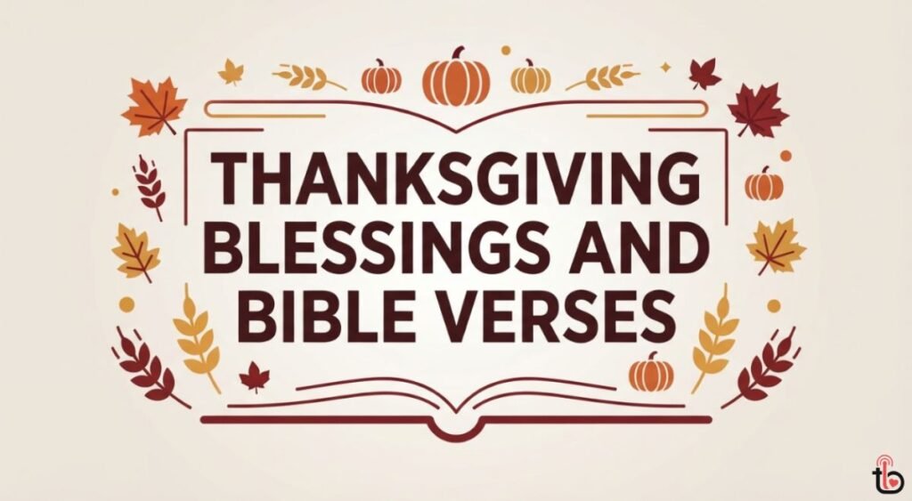 Thanksgiving Blessings and Bible Verses