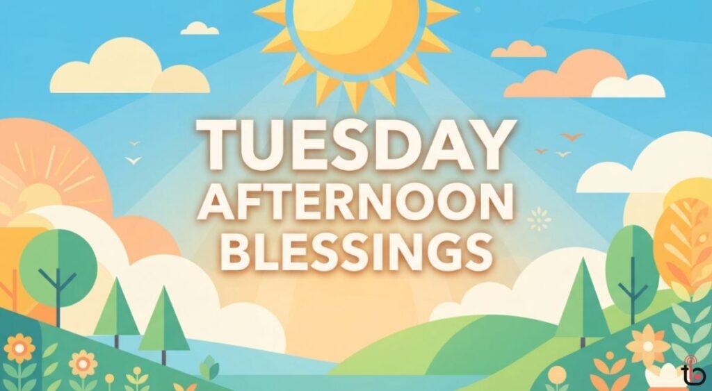 Tuesday Afternoon Blessings