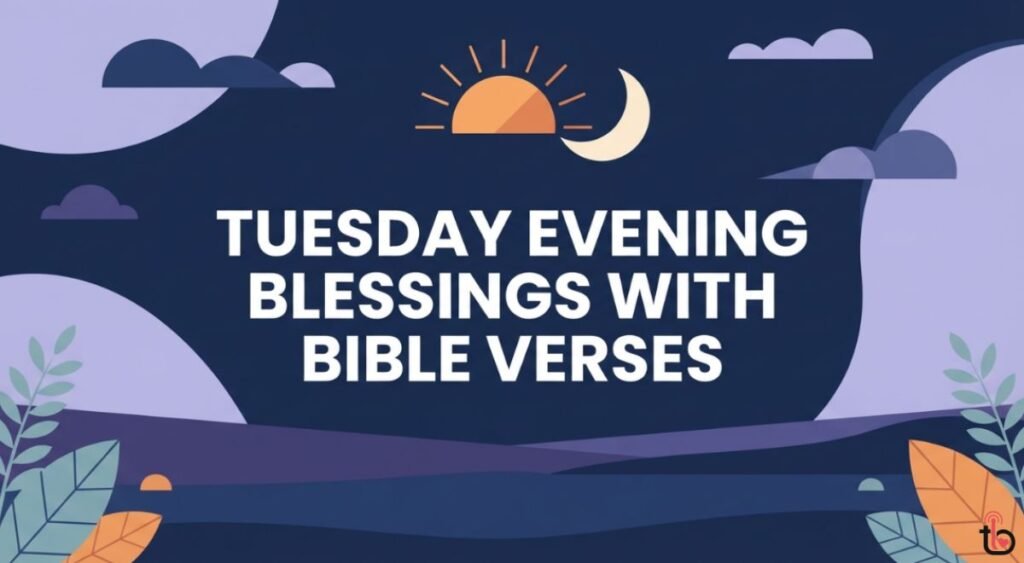 Tuesday Evening Blessings with Bible Verses