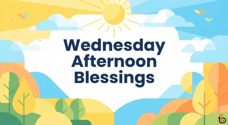 100+ Wednesday Afternoon Blessings, Quotes & Prayers to Brighten Your Day Wednesday Afternoon Blessings