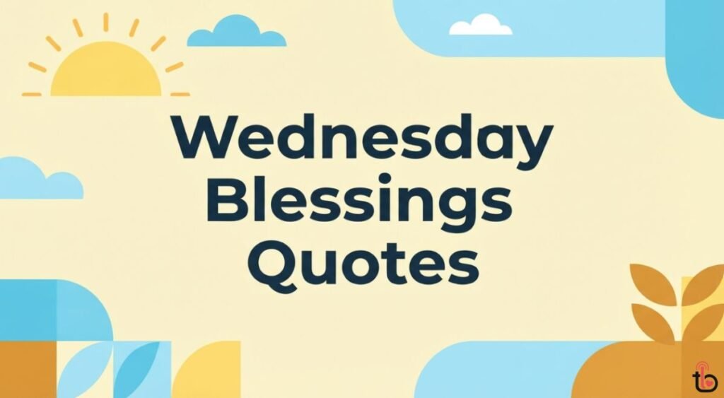 Wednesday Blessings Quotes