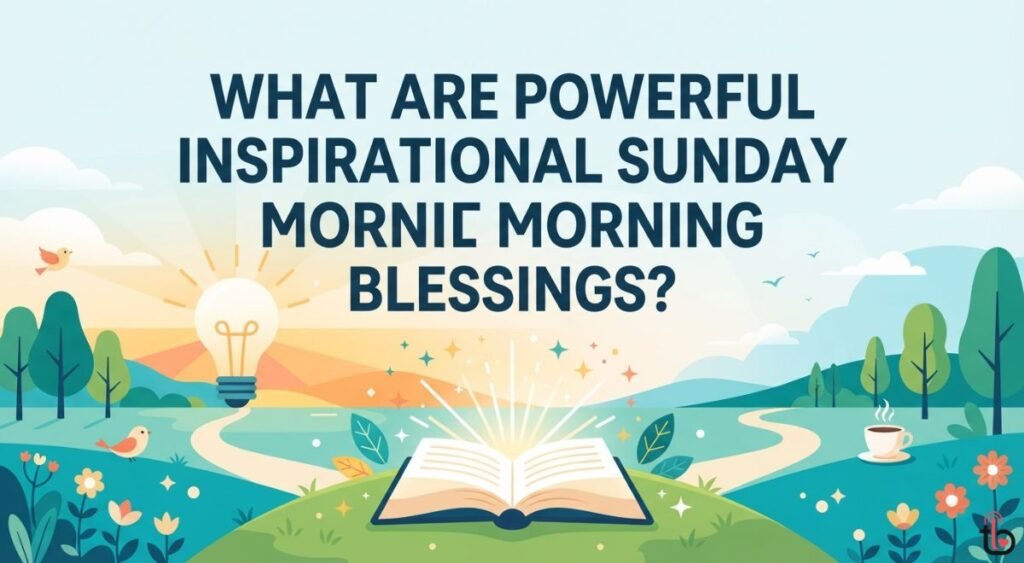 What Are Powerful Inspirational Sunday Morning Blessings?