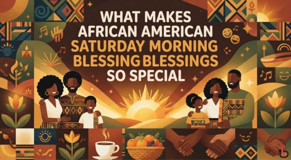 What Makes African American Saturday Morning Blessings So Special