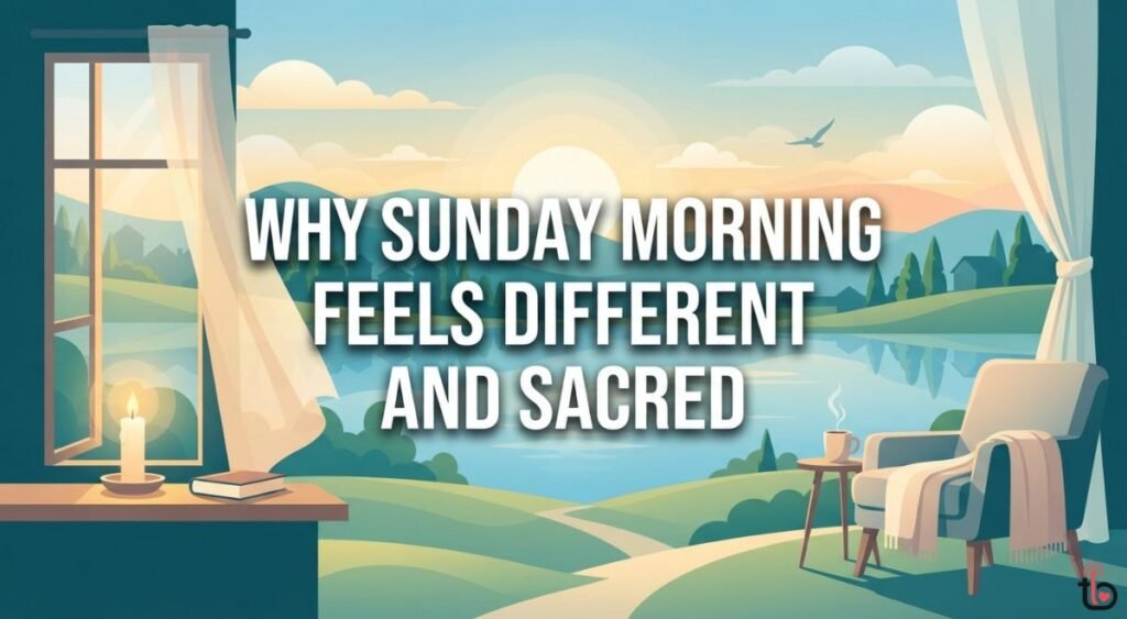 Why Sunday Morning Feels Different and Sacred