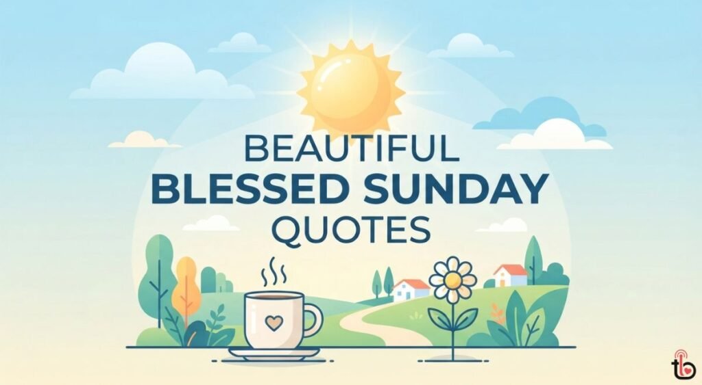 Beautiful Blessed Sunday Quotes
