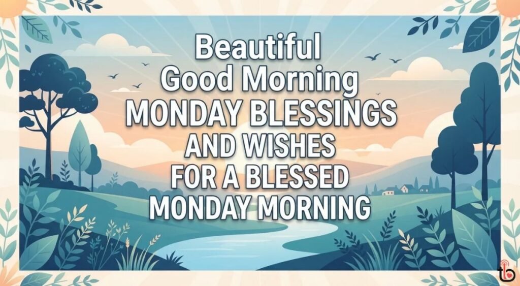 Beautiful Good Morning Monday Blessings and Wishes for a Blessed Monday Morning