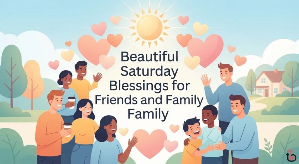 Beautiful Saturday Blessings for Friends and Family