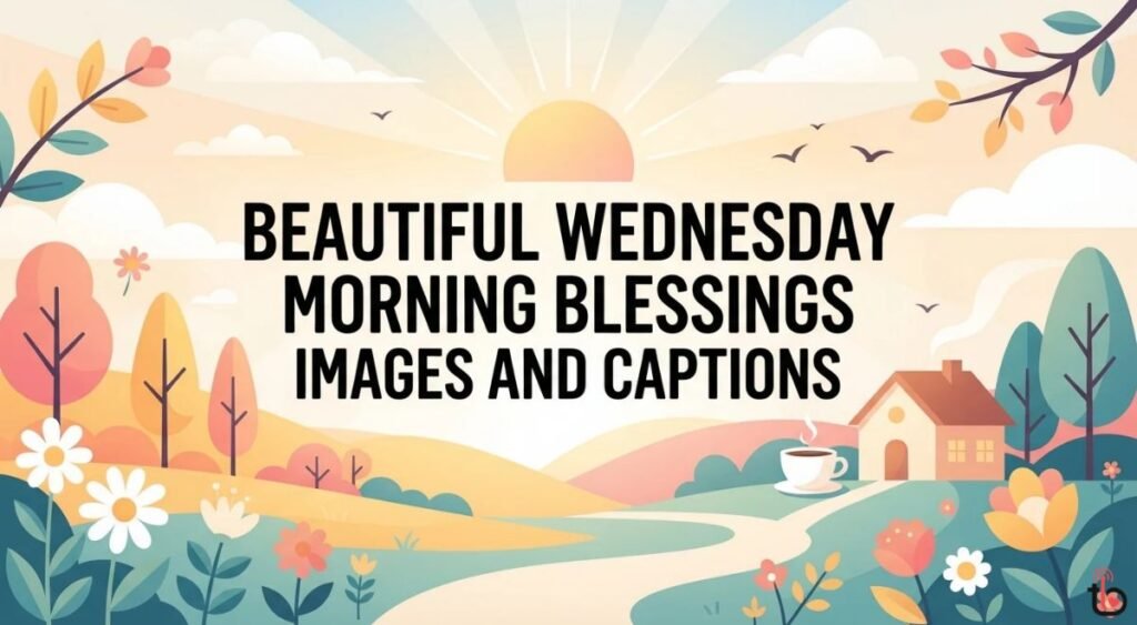 Beautiful Wednesday Morning Blessings Images and Captions