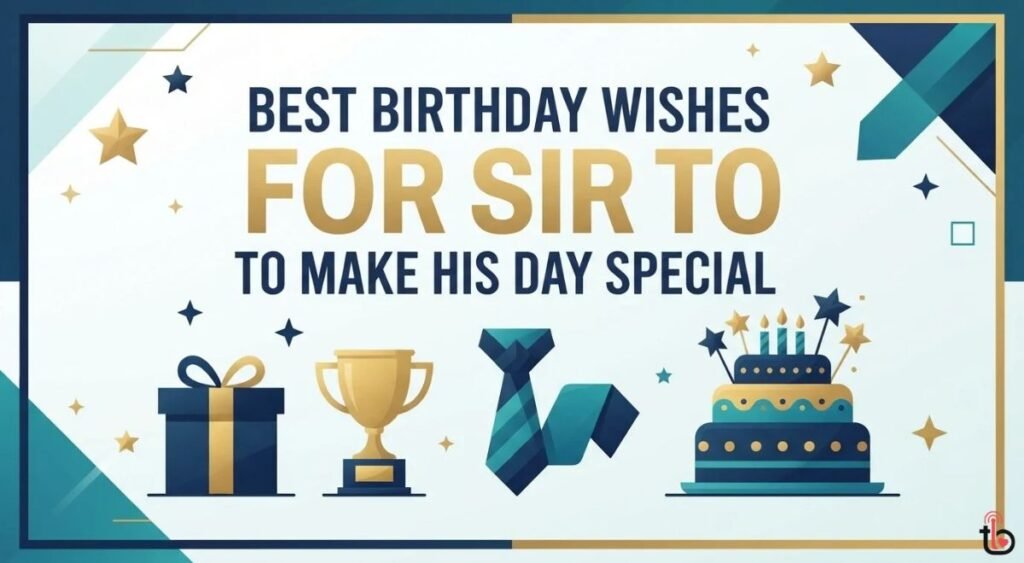 Best Birthday Wishes for Sir to Make His Day Special