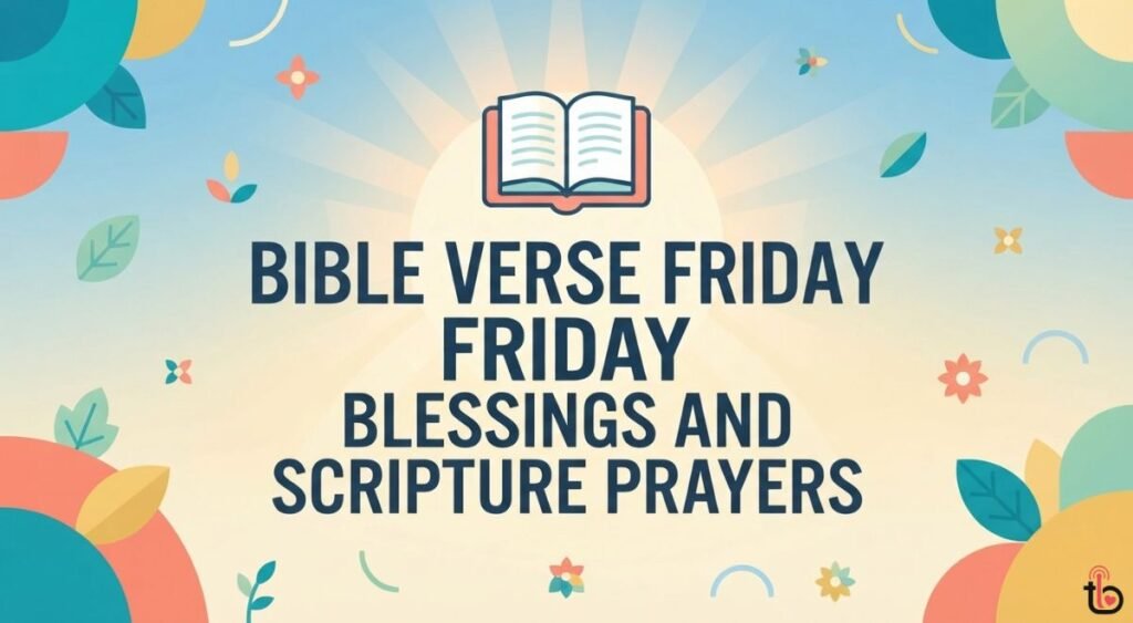 Bible Verse Friday Blessings and Scripture Prayers