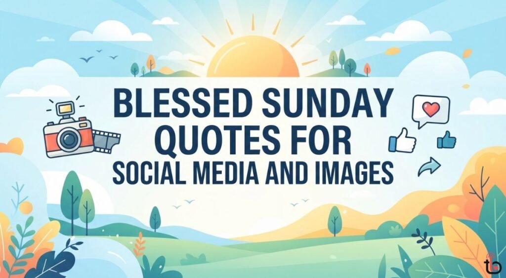 Blessed Sunday Quotes for Social Media and Images