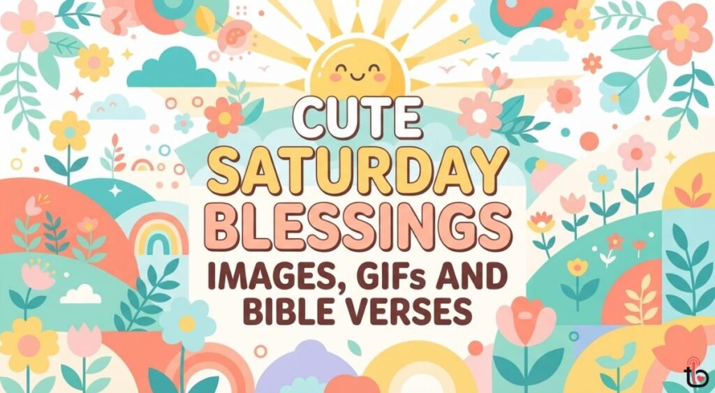 Cute Saturday Blessings Images, GIFs and Bible Verses