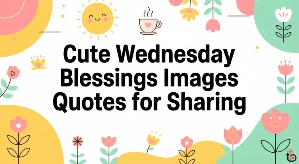 Cute Wednesday Blessings Images and Quotes for Sharing