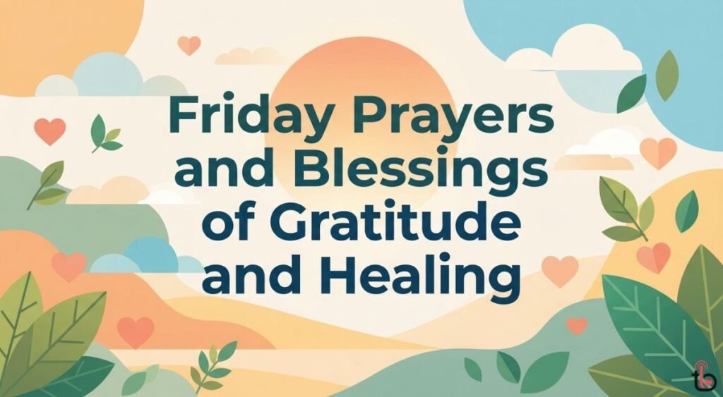 Friday Prayers and Blessings of Gratitude and Healing