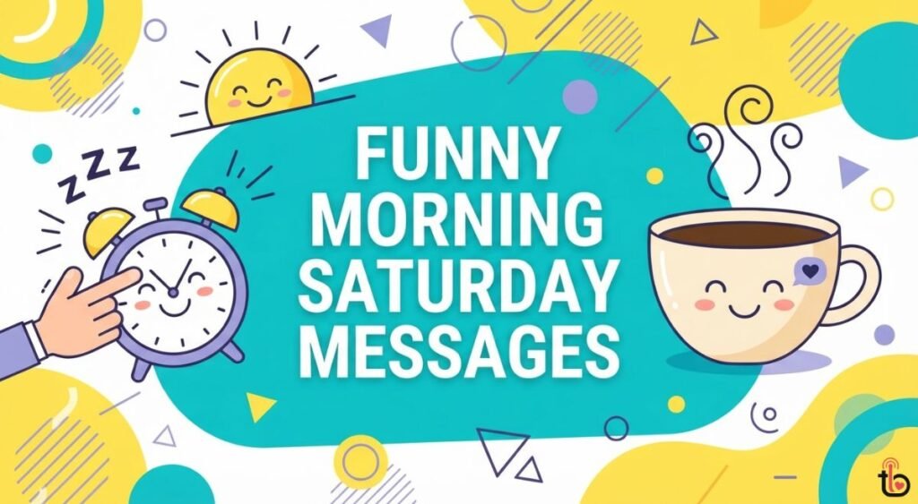 Funny Good Morning Saturday Messages