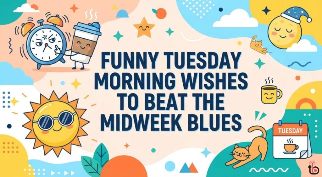 Funny Tuesday Morning Wishes to Beat the Midweek Blues