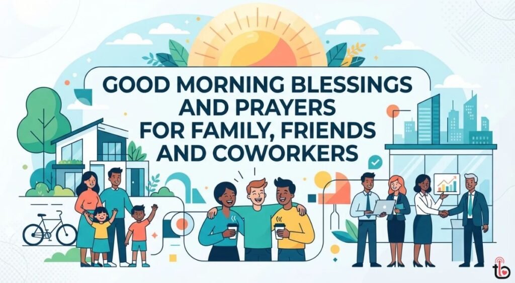 Good Morning Blessings and Prayers for Family, Friends and Coworkers