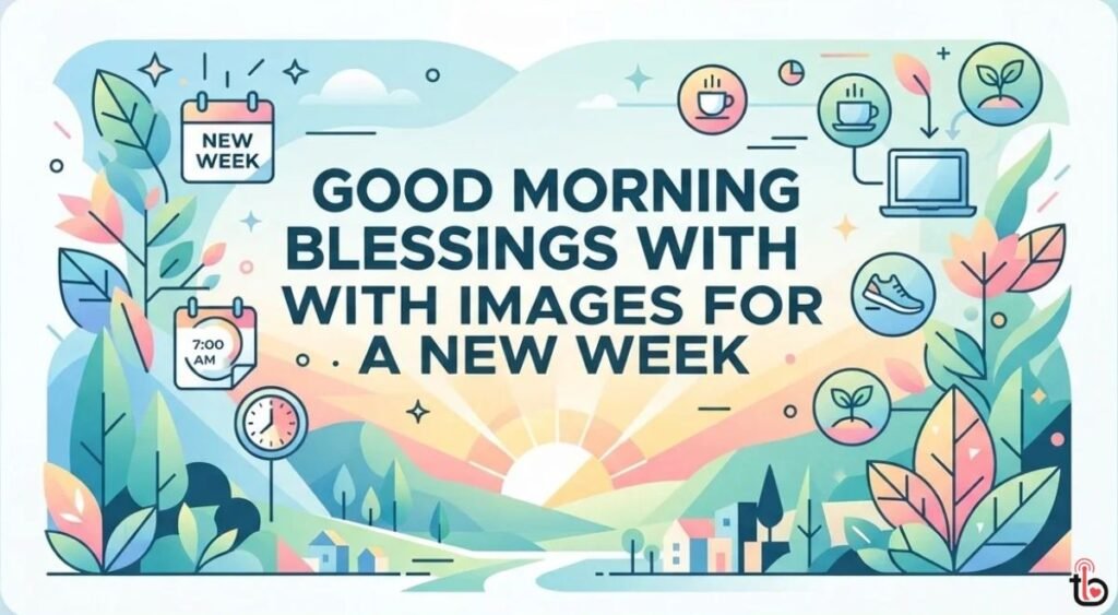 Good Morning Blessings with Images for a New Week