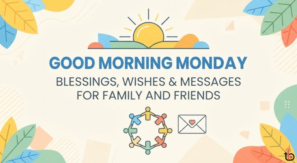 Good Morning Monday Blessings, Wishes & Messages for Family and Friends