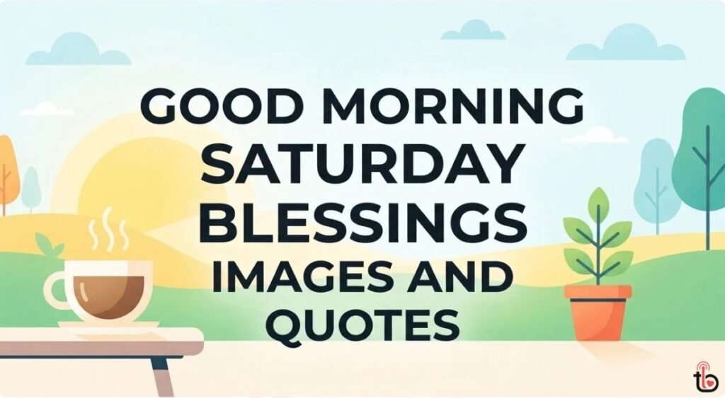 Good Morning Saturday Blessings Images and Quotes