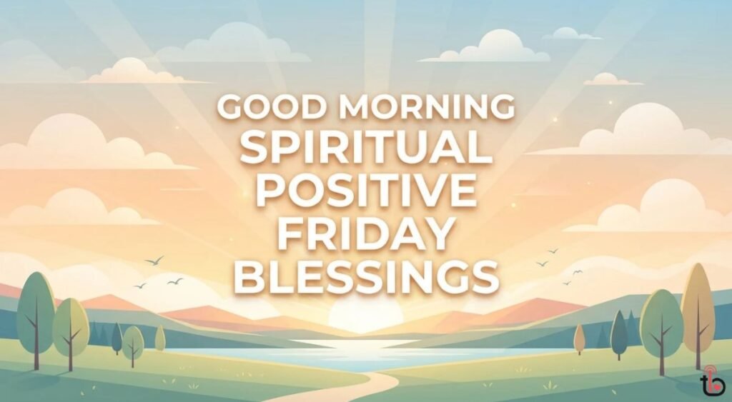 Good Morning Spiritual Positive Friday Blessings