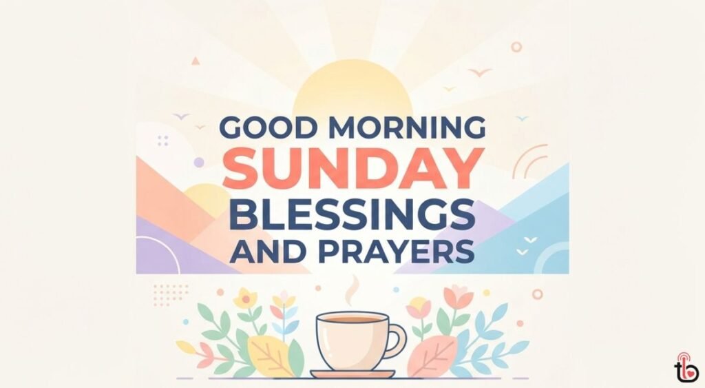 Good Morning Sunday Blessings and Prayers
