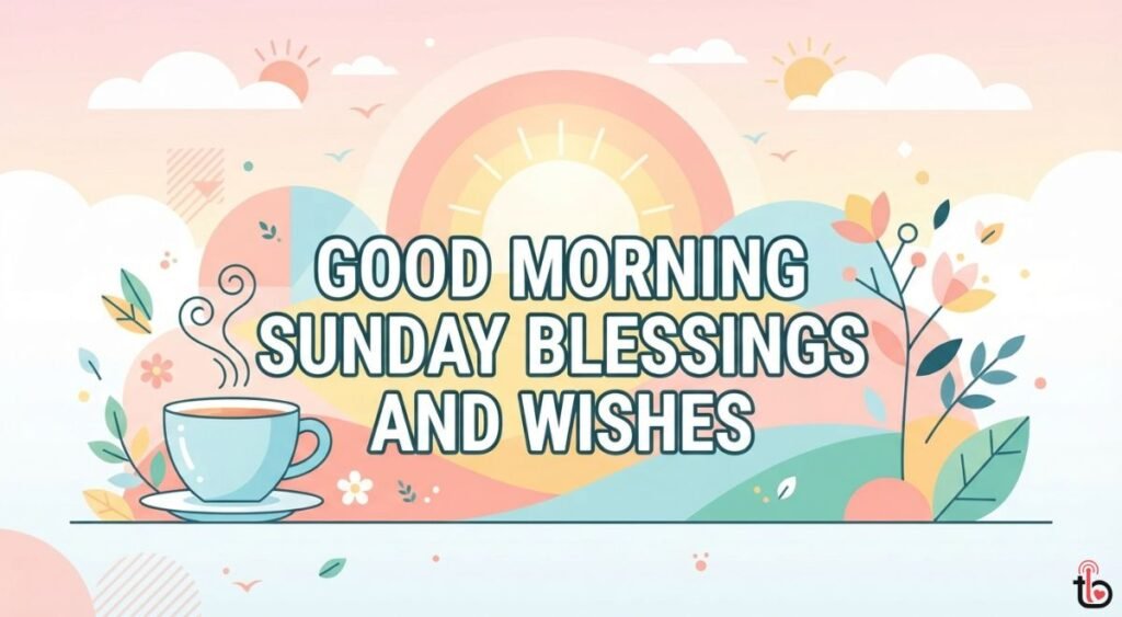 Good Morning Sunday Blessings and Wishes