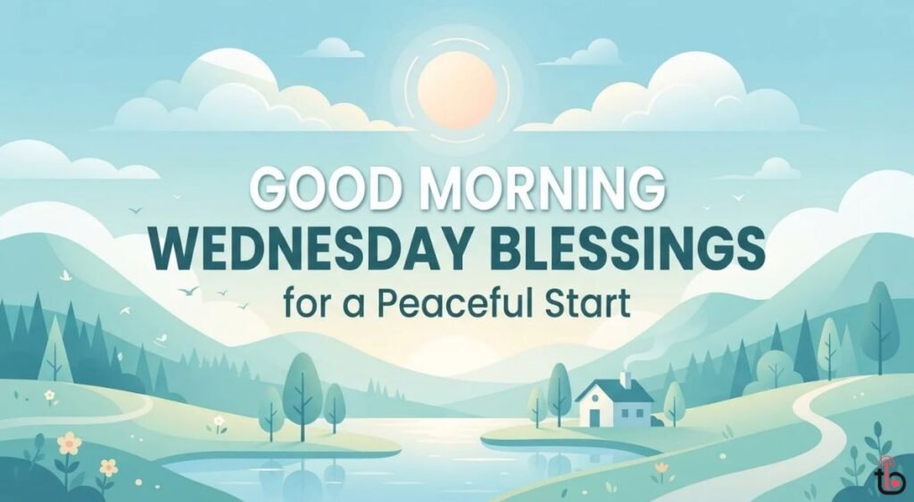 Good Morning Wednesday Blessings for a Peaceful Start
