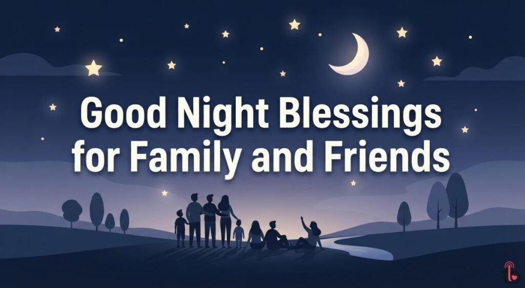 Good Night Blessings for Family and Friends