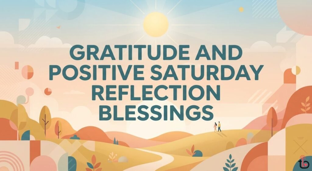 Gratitude and Positive Saturday Reflection Blessings