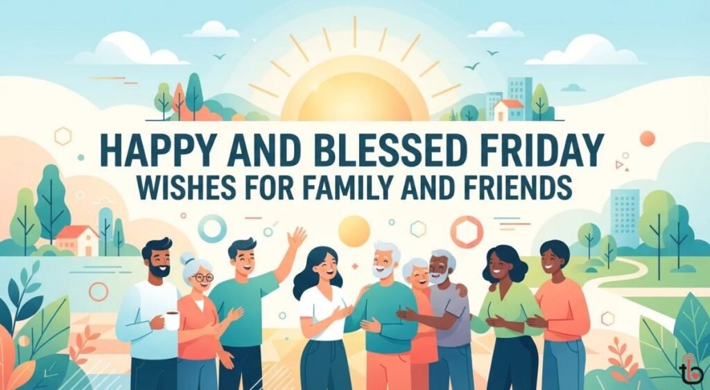 Happy and Blessed Friday Wishes for Family and Friends