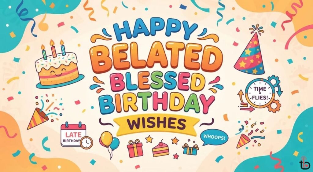Happy Belated Blessed Birthday Wishes