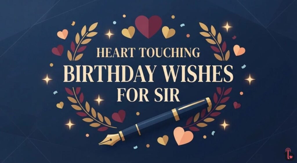 Heart Touching Birthday Wishes for Sir