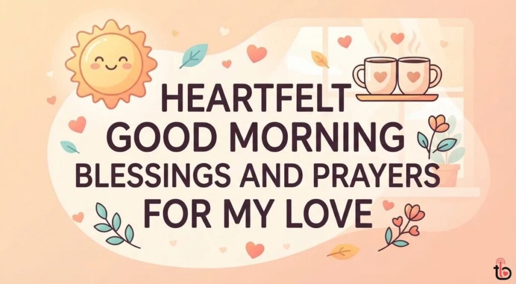 Heartfelt Good Morning Blessings and Prayers for My Love