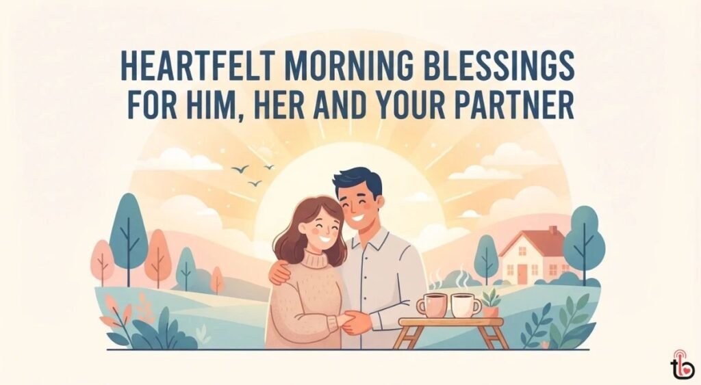Heartfelt Morning Blessings for Him, Her and Your Partner