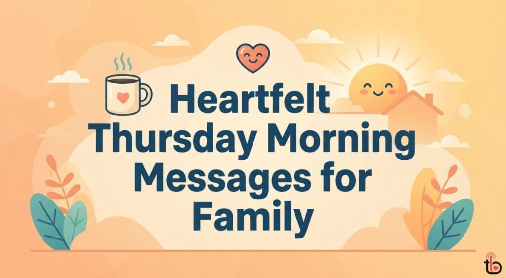 Heartfelt Thursday Morning Messages for Family