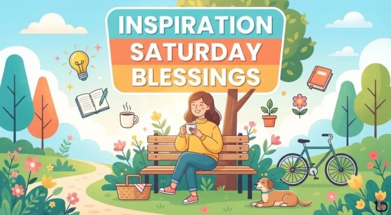 Inspiration Saturday Blessings