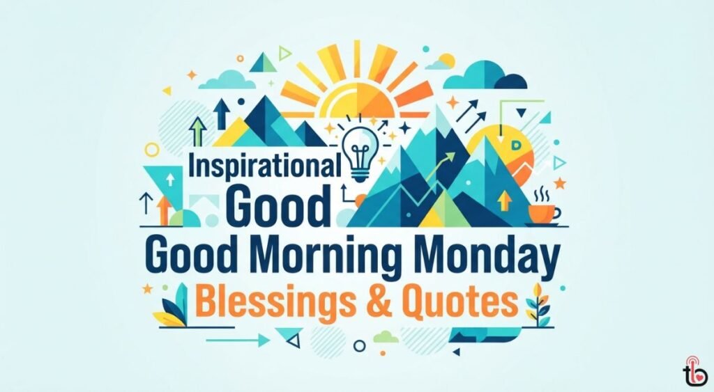 Inspirational Good Morning Monday Blessings & Quotes