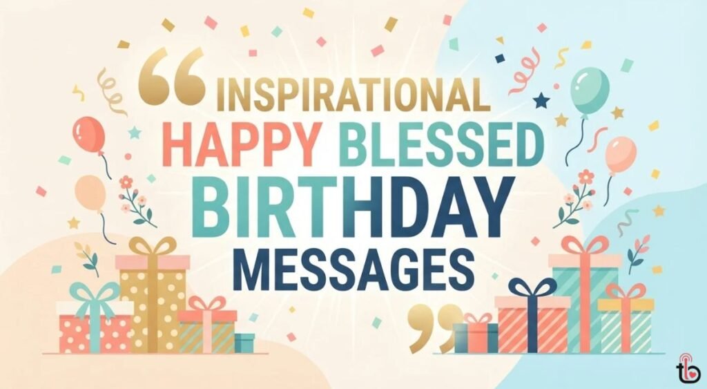 Inspirational Happy Blessed Birthday Messages