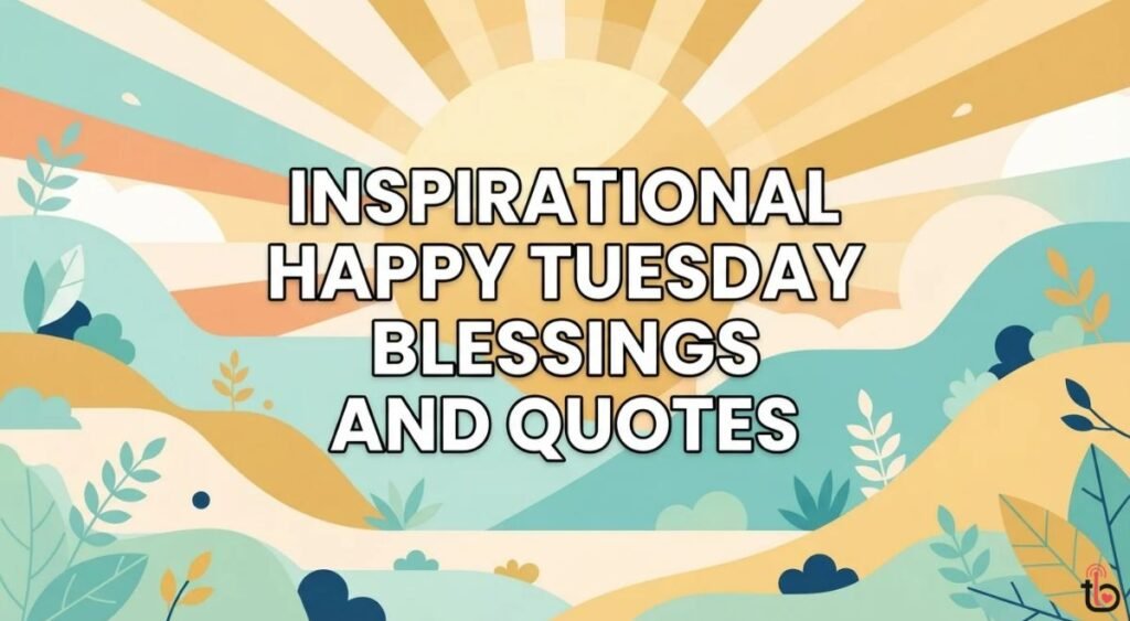 Inspirational Happy Tuesday Blessings and Quotes