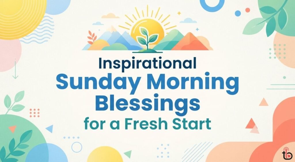 Inspirational Sunday Morning Blessings for a Fresh Start