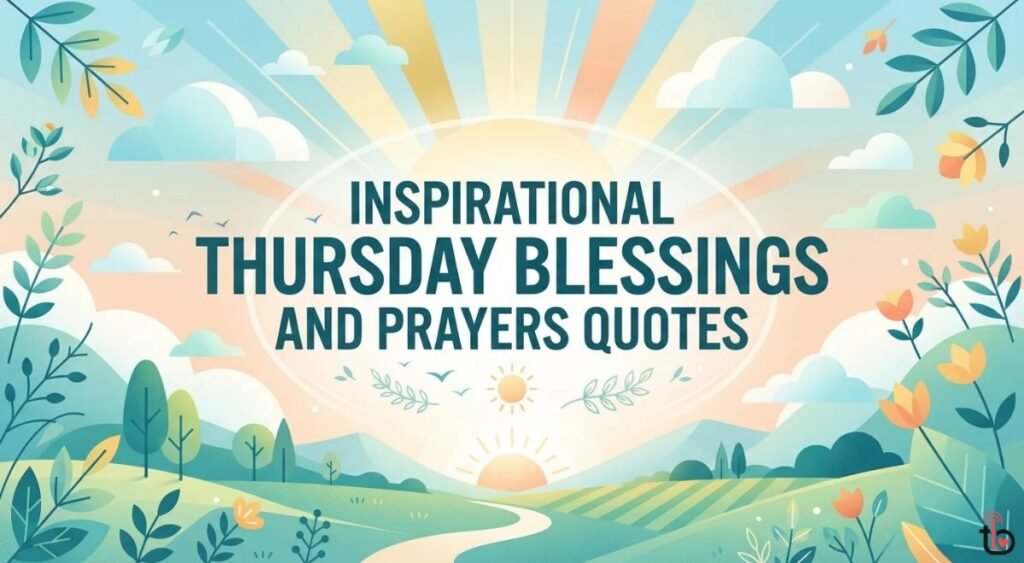 Inspirational Thursday Blessings and Prayers Quotes