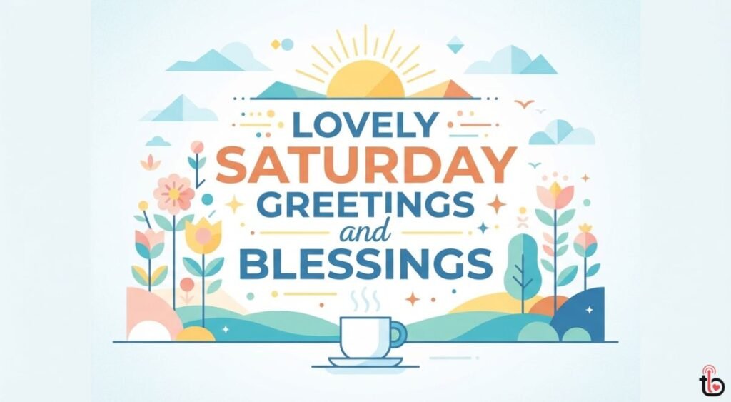 Lovely Saturday Greetings and Blessings