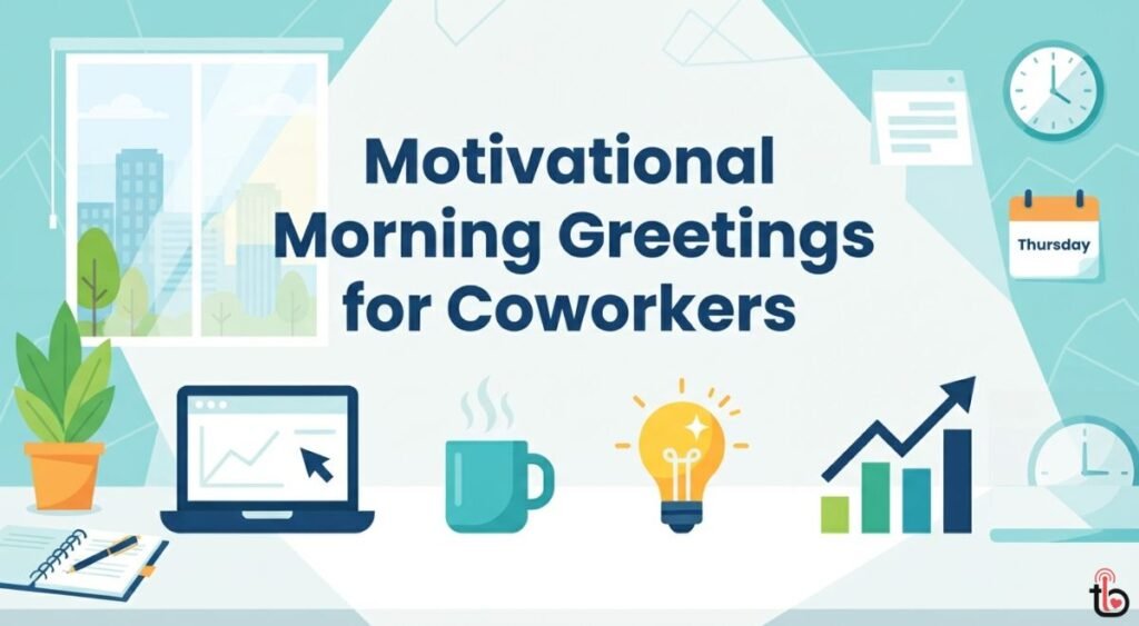 Motivational Thursday Morning Greetings for Coworkers