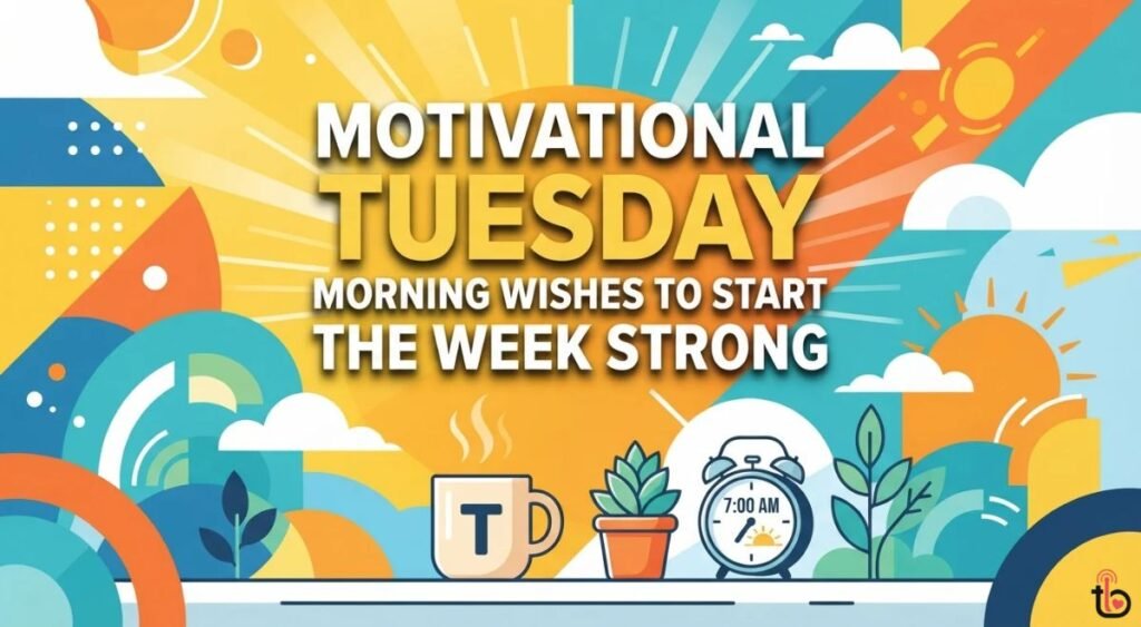 Motivational Tuesday Morning Wishes to Start the Week Strong