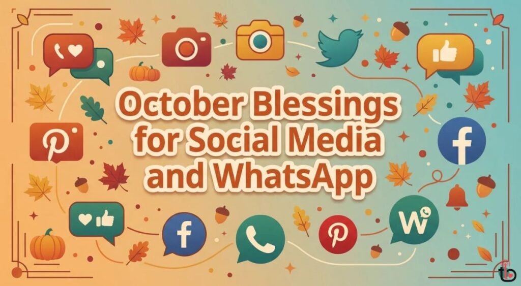 October Blessings for Social Media and WhatsApp